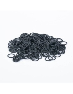 Goma Elástica Negra 15 mm 300 Unidades Ag