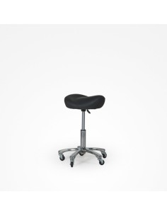 Taburete Estética Ariadna Negro. PB