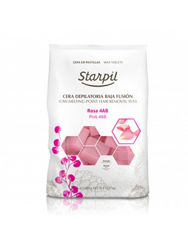 Cera Depilatoria Baja Temperatura Rosa 4 Ab Starpil