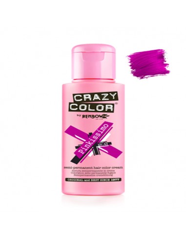 Tinte Semipermanente Rosa Pinkissimo Nº 42 100 ml Crazy color