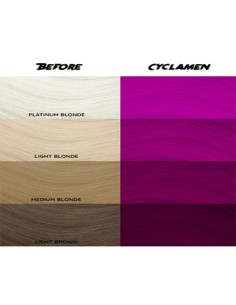 Tinte Semipermenente Morado Cyclamen Nº 41 100 ml Crazy... 2