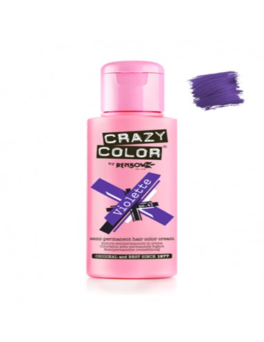 Tinte Semipermanente Violeta Nº 43 100 ml Crazy Color