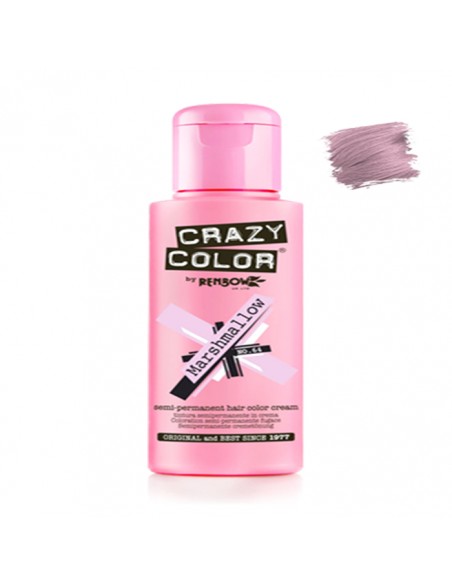 Tinte Semipermanente Rosa Malvavisco Marshmallow  Nº 64 100 ml Crazy Color