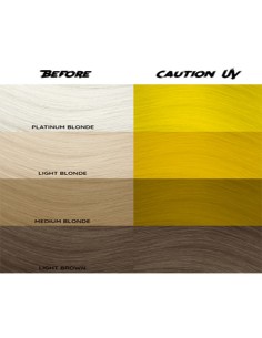 Tinte Semipermanente Amarillo Caution UV  Nº 77 100 ml... 2