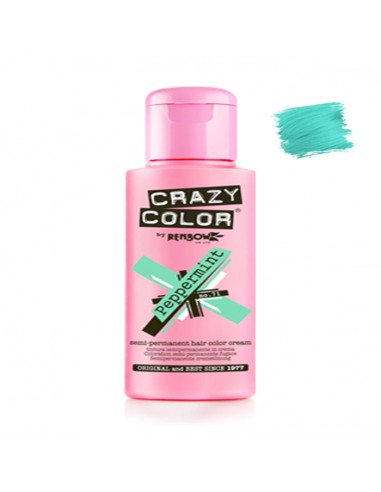 Tinte Semipermanente Menta Peppermint Nº 71  100 ml Crazy Color