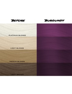 Tinte Semipermanente Burgundy Borgoña Nº 61 100 ml Crazy... 2