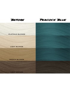 Tinte Semipermanente Azul Pavo Real Peacock Blue Nº 45... 2