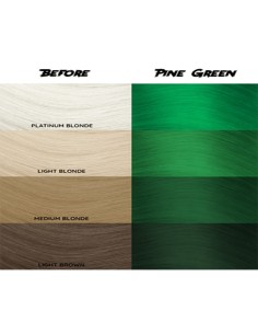 Tinte Semipermanente Verde Pine Green Nº 46 100 ml Crazy... 2