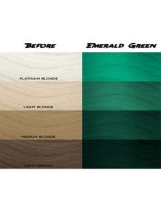 Tinte Semipermanente Verde Esmerald Green Nº 53 100 ml... 2