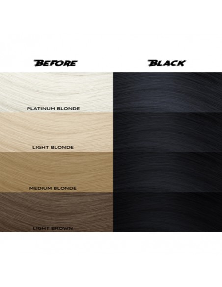 Tinte Semipermanente Negro Nº 30 100 ml Crazy Color