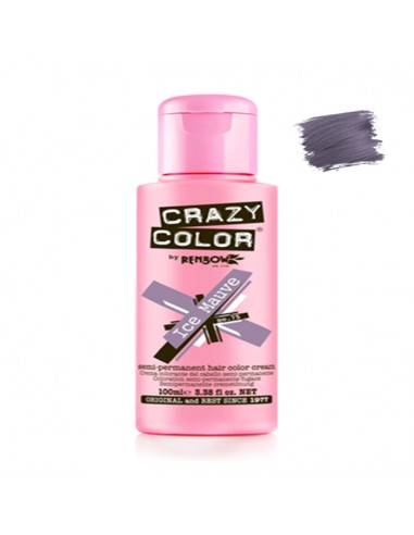 Tinte Semipermanente Malva Ice Mauve Nº 75 100 ml Crazy Color