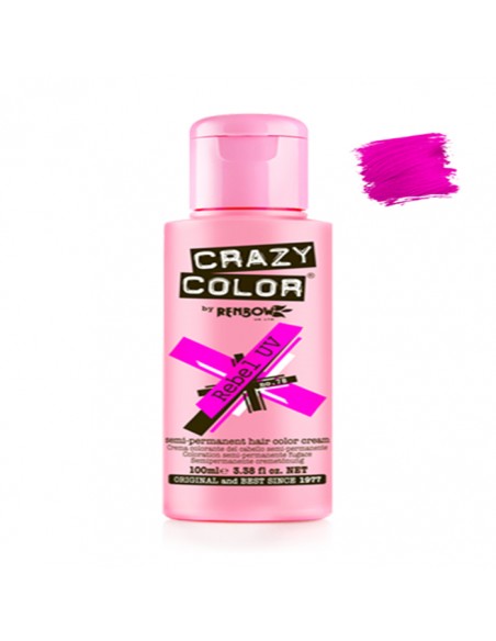 Tinte Semipermanente Rosa Revel Uv Nº 78 100 ml Crazy Color