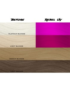 Tinte Semipermanente Rosa Revel Uv Nº 78 100 ml Crazy Color 2