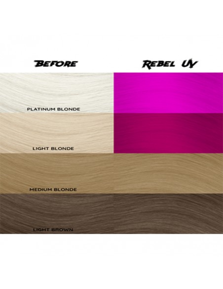 Tinte Semipermanente Rosa Revel Uv Nº 78 100 ml Crazy Color
