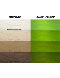 Tinte Semipermanente Verde Lima Twist Nº 68 100 ml Crazy... 2