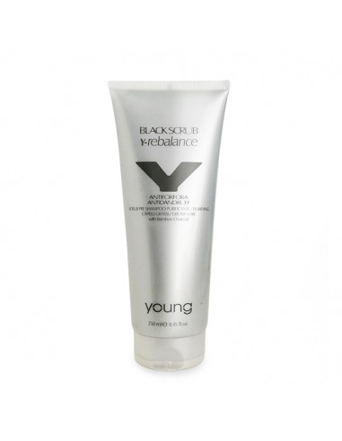 Mascarilla Exfoliante Negra Anticaspa y Grasa Y-Rebalance 250 ml Young