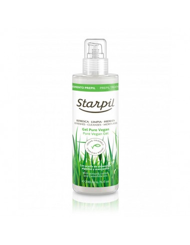 Gel Prepil Hidratante Pure Vegan 200 ml Starpil