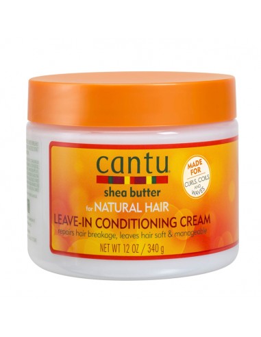 Crema Acondicionadora Shea Butter Natural Hhair Leave In 340 gr Cantu