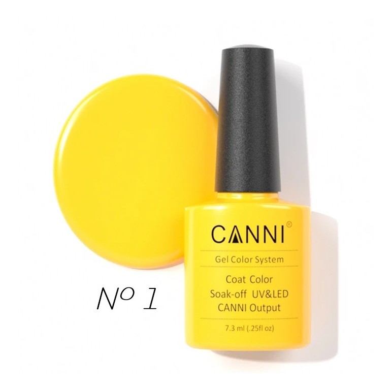 Esmalte Uñas Permanente Canni Números...