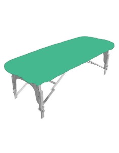 Funda de Camilla Verde Ajustable Paquete 5 Unidades Ladycel