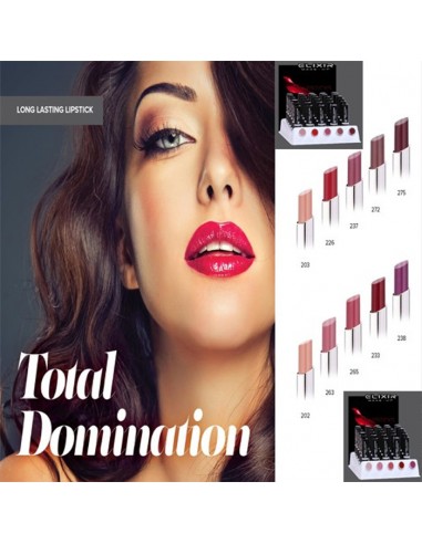 Barra de Labios de Larga Duración Total Domination Elixir Make Up