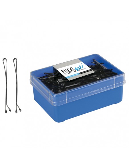 Horquillas Clip 70mm Eurostil 150 Unidades.