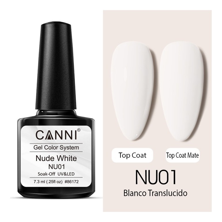 Esmalte Permanente Nude White 7.3 ml...