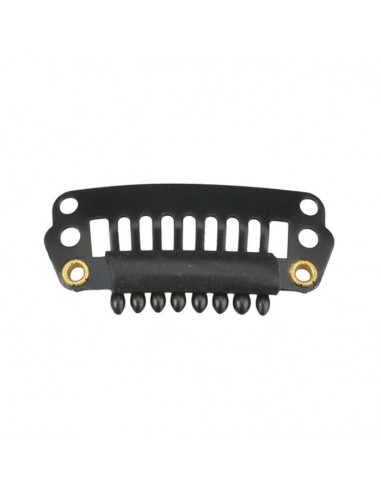 Clips para Extensiones Negro 2,8 Cm 1 Unidad Eurostil