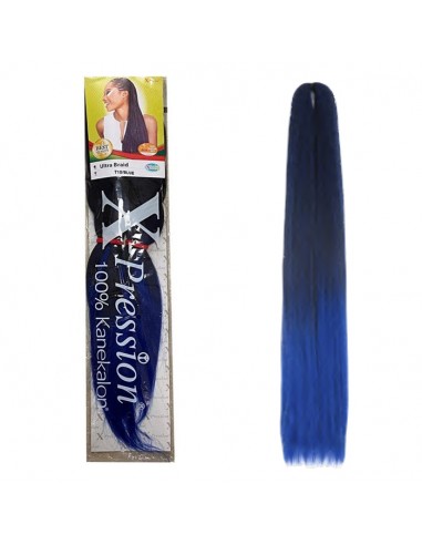 Extensiones de Fibra Kanekalon T1B/Blue X-Pression