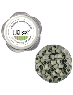 Anillas Extensiones Rubio Platino 13 100 Uni. Eurostil