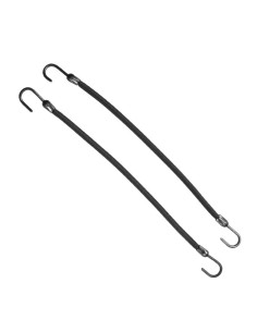 Gomas Gancho 12 Und Marrón o Negra Eurostil 2