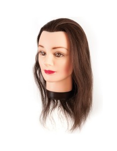 Cabeza de Maniqui Pelo Natural 35/40 cm Eurostil