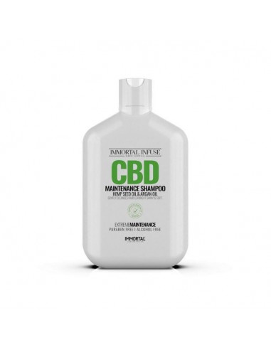 Champú Forticante e Hidratante con CBD y Argan 500 ml Immortal Infuse