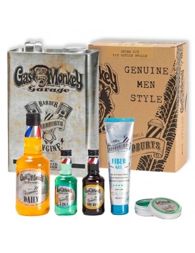 Kit Edición Limitada Gas Monkey Brillo Beardburys