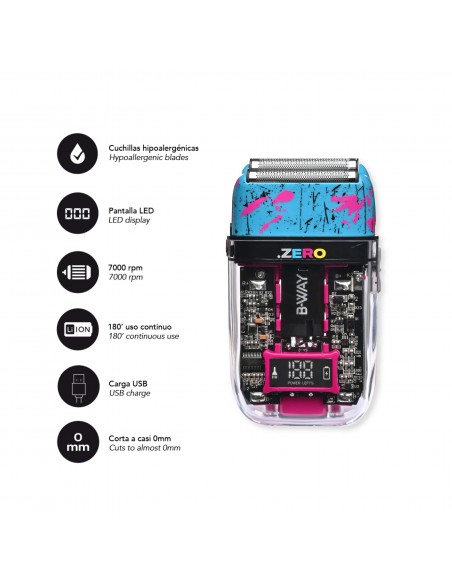 Maquina Afeitadora Zero Shaver B-Way