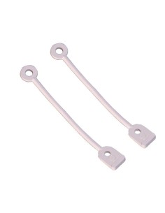 Goma de Bigudíes Redondeada larga 8 cm Bolsa 50 Uni....