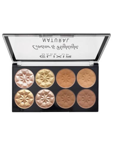 Paleta Colores Contorno y Sombras 844A Elixir Make-Up