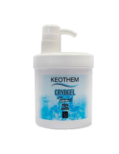 Gel Hipotérmico Estimulante, Relajante y Anticelulítico 500 ml Keothem