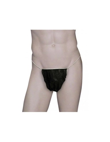 Tangas Desechables Negro Hombre 100 und .UP