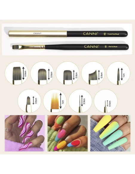 Pincel de gel Frances 04 Canni
