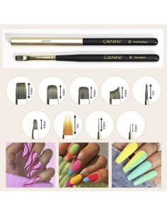 Pincel de gel Delineador 08 Canni 2