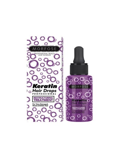 Serum Bubble Keratin Hair Drops 100 ml Morfose